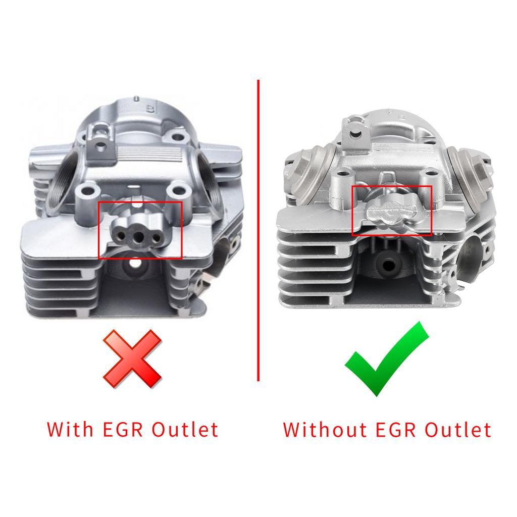 Engine Head Cylinder without EGR Fits Yamaha TT-R125 TTR125E TTR125LE 2000-2022