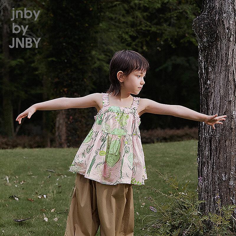 Летний хлопковый жилет для девочек JNBY 150 cm