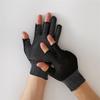 Cool Sunscreen Stretch Driving Mittens Anti-Slip Fishing Gloves Open/Half Fingers Sun Protection