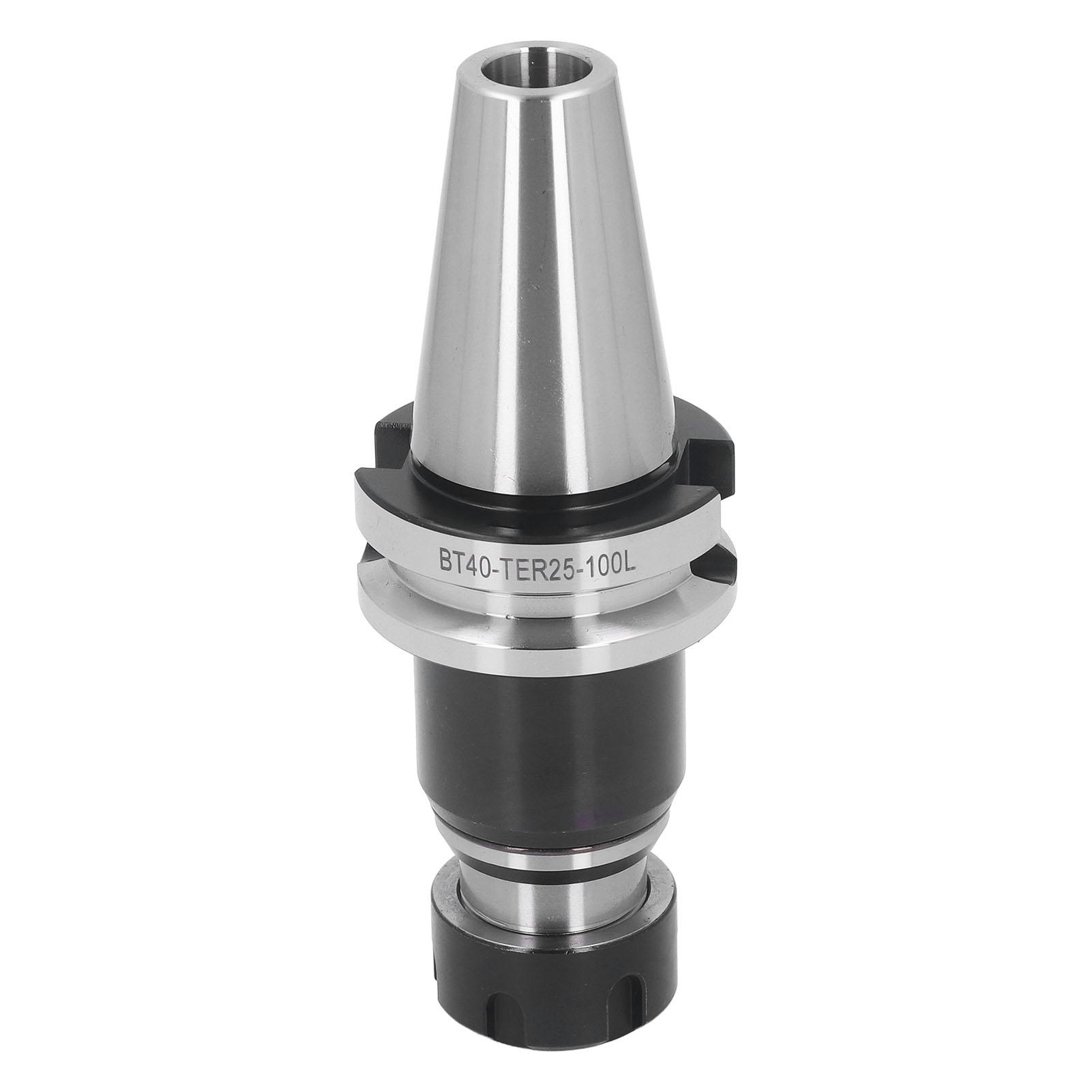 

Telescoping Tool Holder with Floating Tap Spring 40cr Alloy Steel Collet Chuck Tapping Tool Holder BT40‑TER25‑100L