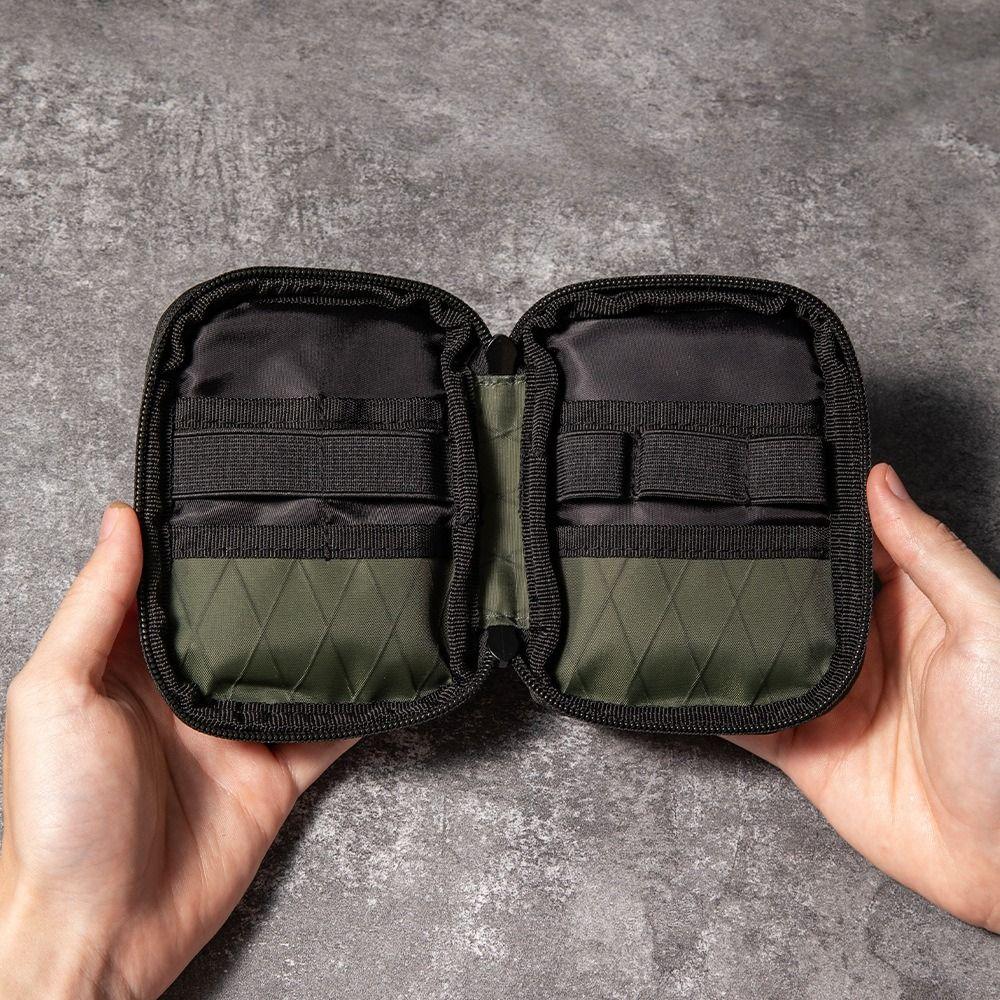 Waterproof EDC Pocket Organizer Sundries Bag Tool Storage Bag EDC Wallet Pouch  Outdoor Cycling