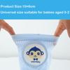2 pcs Cartoon Pattern Baby Knee Pads Thin Baby Knee Protector Toddler Crawling Protective Gear