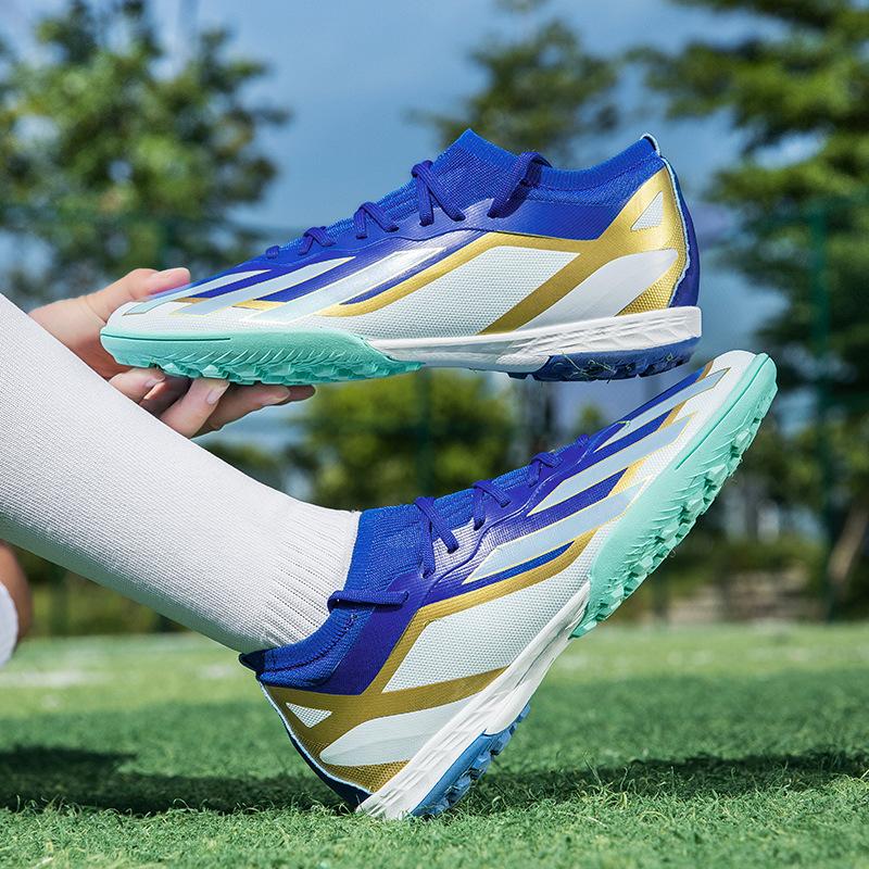 Foreign trade 2025 new low-top football shoes, young students grass men's and women's long broken nails training sports shoes