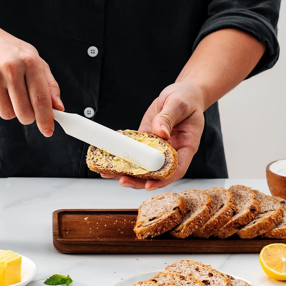 Set Spatole in Silicone Antiaderente 6 Pezzi Resistente al Calore Spatola da Crema Raschietto Cucchiaio Pennello con Anima in Acciaio Inossidabile Utensili da Cucina