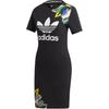 Casual Soft Comfortable Short Sleeve Dress Women Dresses Black GC6829