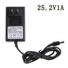 25.2V 1A Charger 25.2V Lithium Battery Charger Power Adapter Portable Wall Charger for 6 Series 21.6V 22.2V 24V Battery