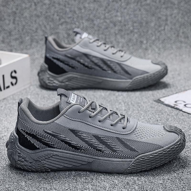 

Весна Лето Новая Дышащая Мужская Обувь Молодежная Сетчатая Обувь Легкая Трикотажная Повседневная Обувь Универсальная Мужская Обувь для Бега и Спорта 44
