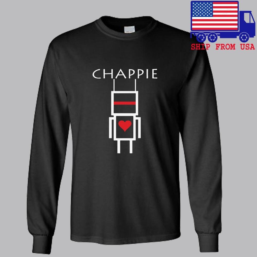 Chappie Movie Die Antwoord Black Size S2XL Unisex T-Shirt XXL