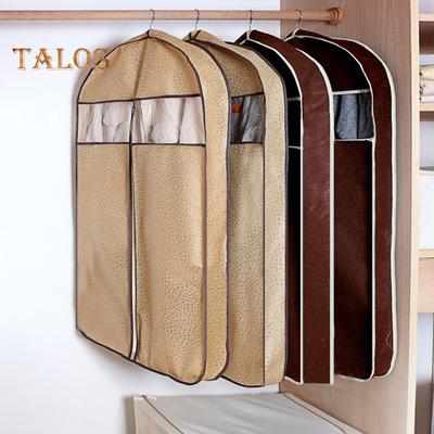 1/3Pcs Garment Bags with Clear Window Zipper Closure Breathable Multipurpose Garment Dust Covers Hanging Clothes Bags