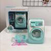 Model Makeup Brush Cleaner Mini Furniture Filling Water  Mini Electric Washing Machine Simulation Washing Machine