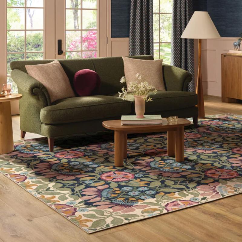 Living Room Carpet Blue Rug Soft Machine Washable Non-slip Foldable Floor Mats Bedroom Carpets Large Size Rugs Home Decor