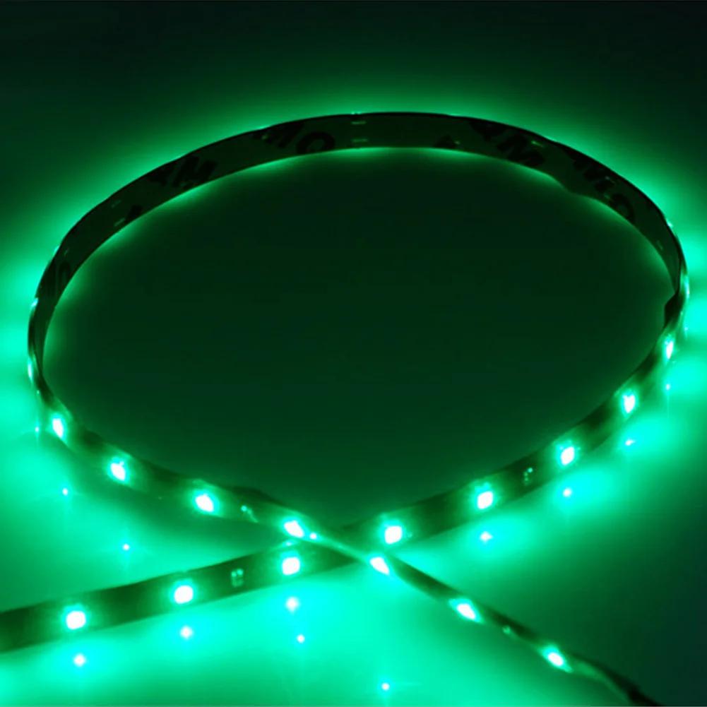 30cm mașină flexibilă LED bandă lumină 5LED impermeabil motor bar șir zi rulare bandă LED lumină ambientală atmosferă lămpi