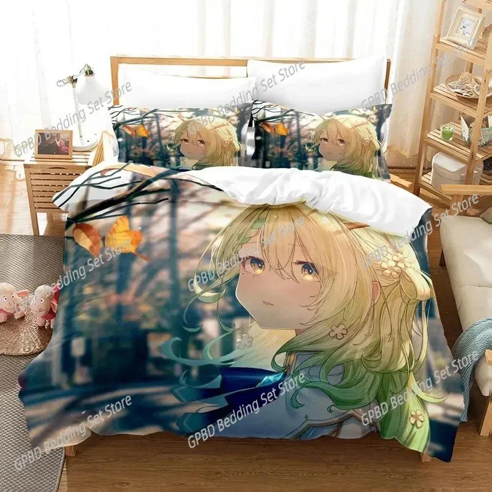 Anime Ceres Fauna Ch. holive-EN Beding Set Schlafzimmer Weiche Moderne Tagesdecken Bequem Weiche Bettbezüge Bequeme Steppdeckenbezüge Und Kissenbezüge