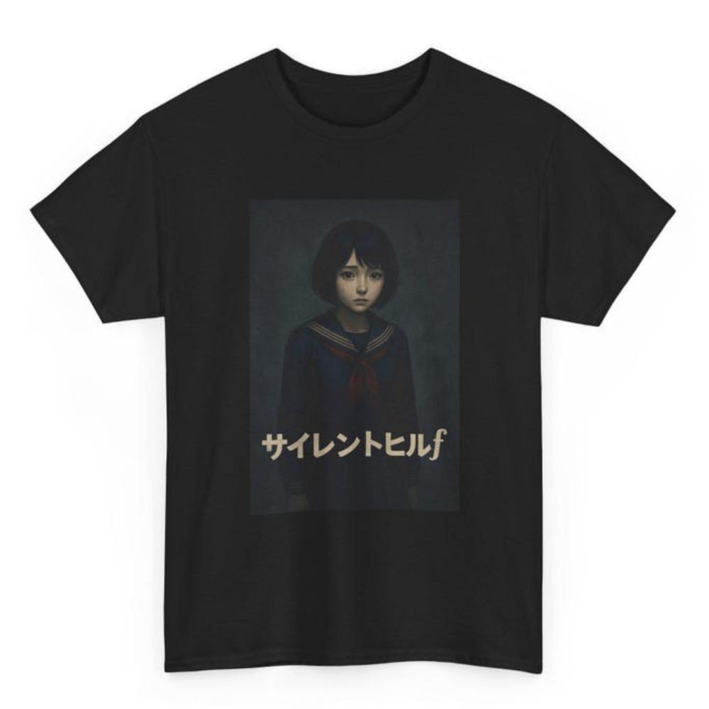 Silent Hill F Shirt Japanese Style Tshirt Gaming TShirt Newest Silent Hill New Works Printed Tee Men Women Unisex Cotton Tops