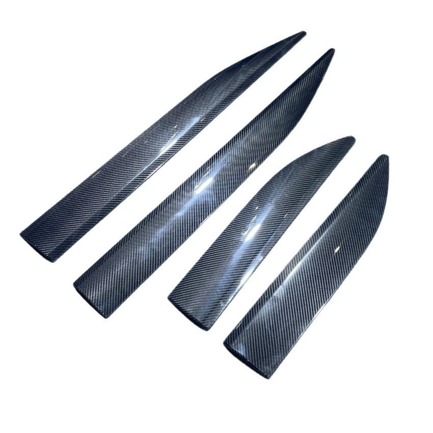 Carbon Fiber Door Trim Strips for Porsche Macan New Energy Vehicle
