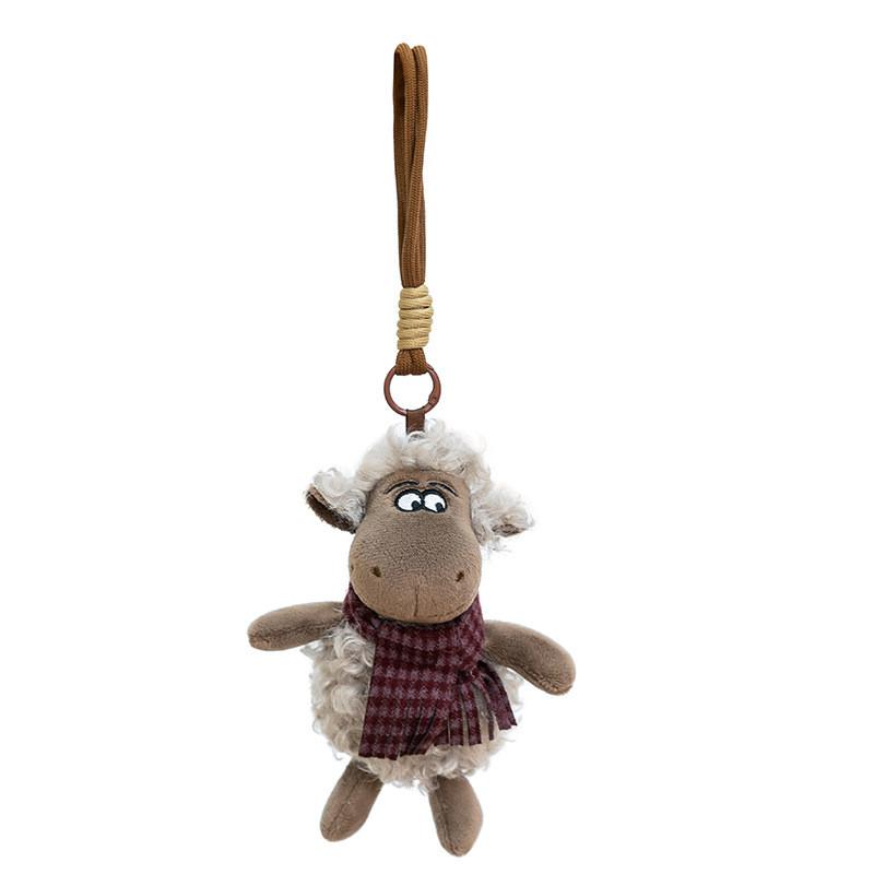 Cute Sheep Plush Pendant With Soft Pp Cotton For Kids And Teens Gift
