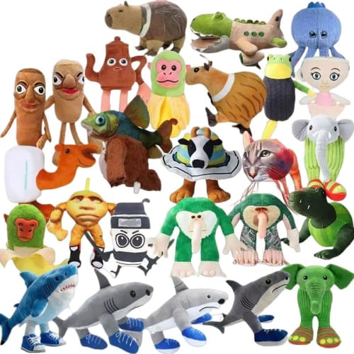 

Italian Brainlot Plush Doll, Tralarello Tralarala, Lilililarala, Tuntuntunsaful, Moe Doll, Cosplay Accessory, Cute, Funny, Fluffy, Kids, Decoration, U