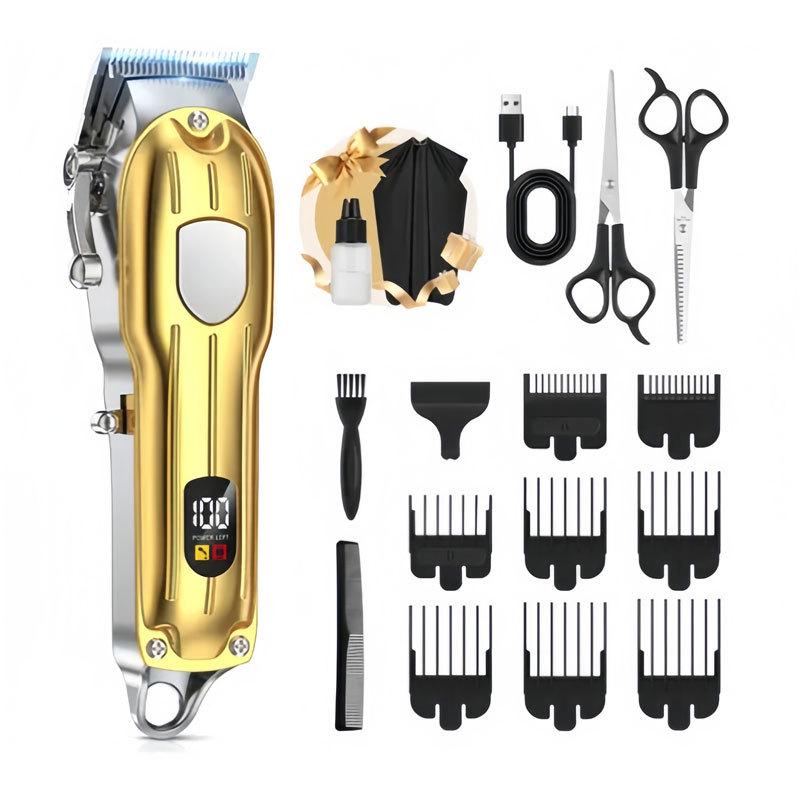 Electric Hair Clipper & Trimmer with Engraving Capability for Bald Heads