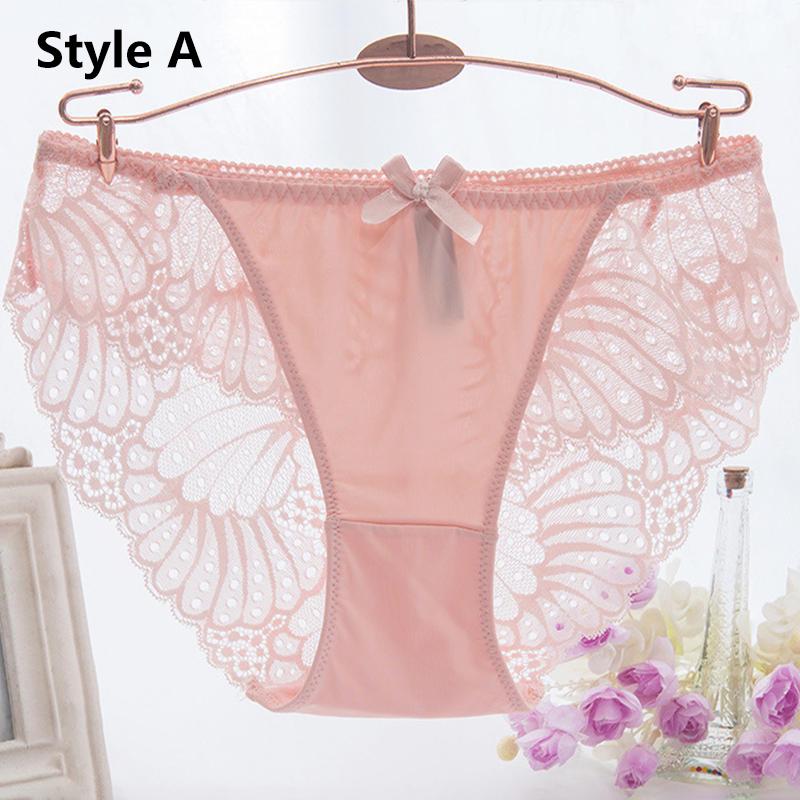 Plus Size Underwear Low Waist Panties Briefs for Female Hipster Underpant