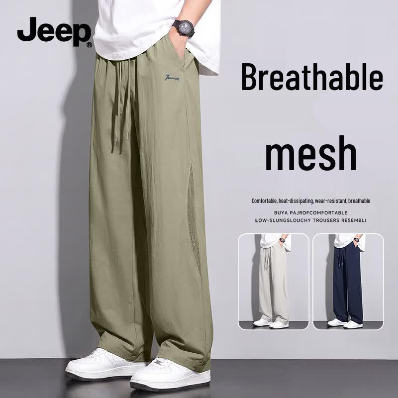 JEEP Men s Summer Lightweight Straight-Leg Casual Pants 2XL