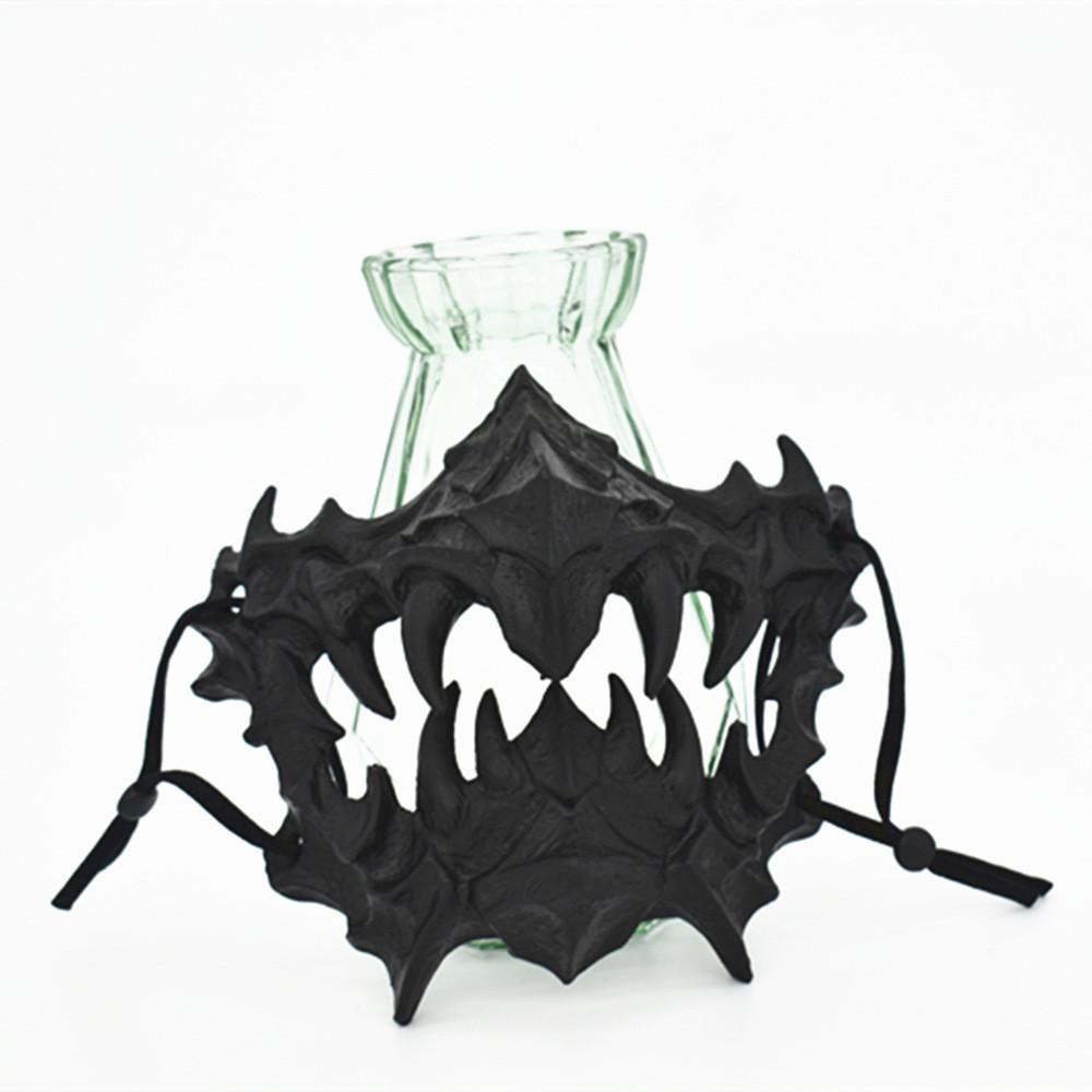 

Бежевая Причудливая Черная Маска на Половину Лица Для Хэллоуина, Рождества, Косплея И Маскарадных Балов чёрный