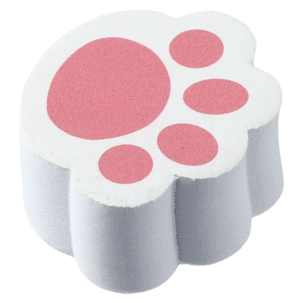 Magic Sponge Glass Wipe Cat Claw Shape Cleaning Scrubber Cute Sponge Cleaner  Dish Washing