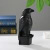 Resin Owl Statue Living Room Decoration Accessories Desk for Home Figurines & Miniatures Desktop Ornament