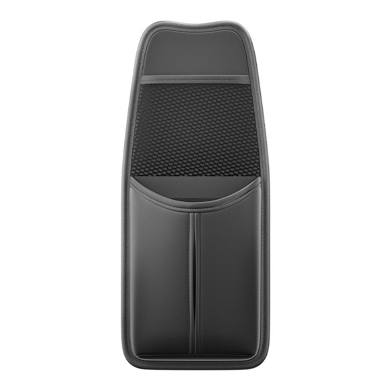 

Car Seat Side Storage Bag Hanging Auto Seat Organizer Tissue Holder Universal Mesh Storage Pocket for Phone Bottle чёрный