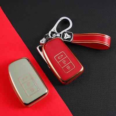 Gold Edge TPU Key Cover for Lexus ES200/RX300/ES300/UX200