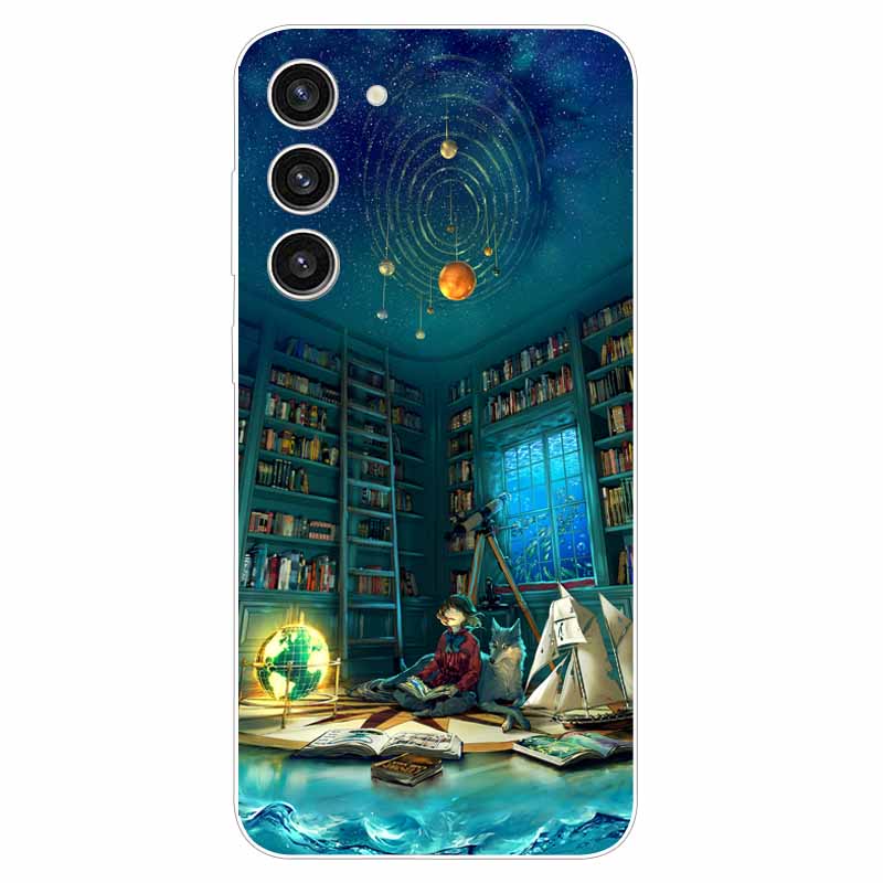 For Samsung A25 Case TPU Painted Space Tiger Silicone for Samsung Galaxy A15 4G Soft Cover for GalaxyA15 5G Shockproof Cases