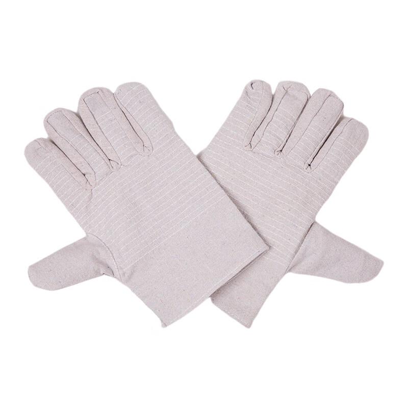 Feiluan 24-Stitch Canvas Work Gloves (10 Pairs)