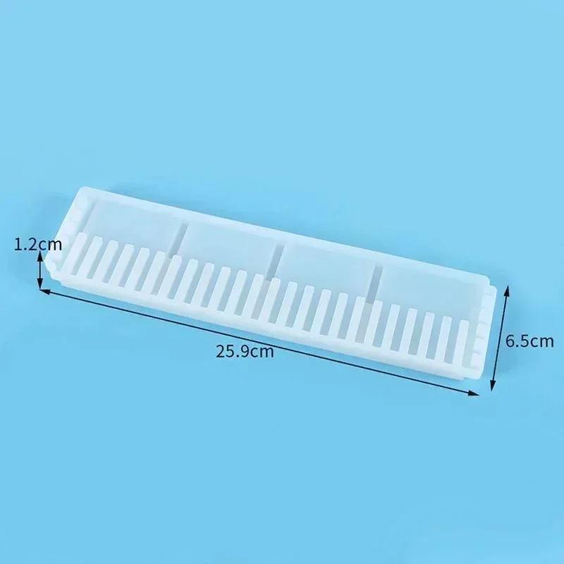 Handmade Creative Adjustable Frame Bracket Silicone Epoxy Resin Mold DIY Handmade Drawer Divider Storage Rack Craft Product