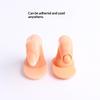 5Pcs Practice Fingers Manicure Beginners Training, Acrylic Uv Gel Finger Design False Nail Tips Model Diy Display Tool