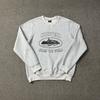 Felpa unisex con stampa di lettere basic Corteiz Alcatraz alla moda, nuova, ampia, girocollo per uomo e donna