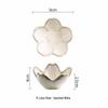 Doreen Japanese Style Ceramic Flower Condiment Dish