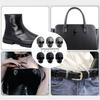 3D Skeleton Pins Metal Skull Rivet Screw Leather Craft Tool Skull Head Button Screws with Drilling Tool For Crafting