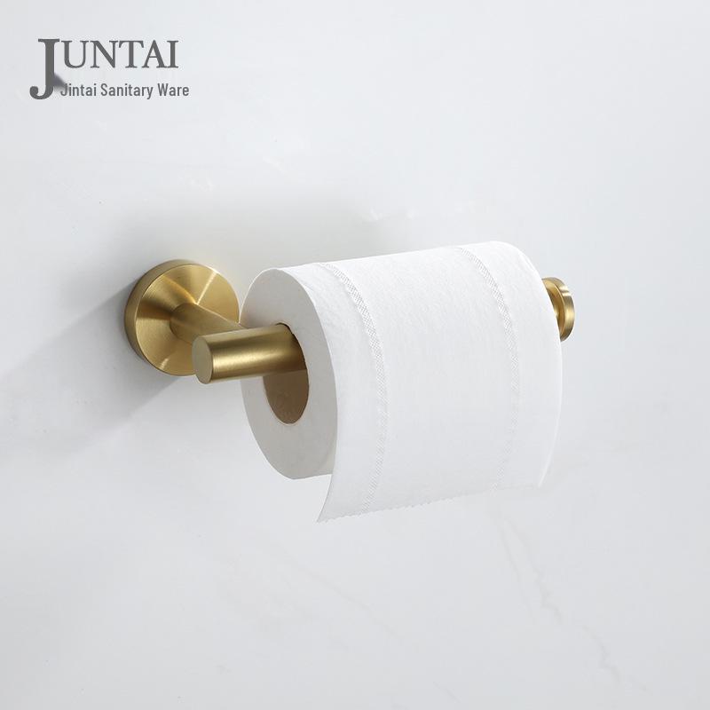 304 Stainless Steel Gold Bathroom Towel Rack Set