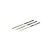 Tamiya Craft Tools Series No. 104 Basic File Set, Fine Double Cut, Plastic Model Tool 74104