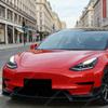 For Tesla Model 3 2017 2018 2019 2020 2021 2022 Car Front Bumper Lip Chin Diffuser Sports Spoiler Splitter Body Modification Kit