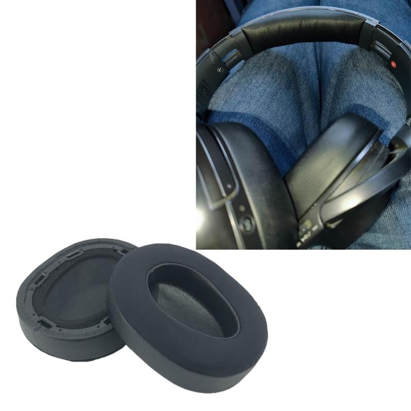 Replacement Cooling Gel Earpads Protein Leather Ear Cushions For MDR-100ABN WH-H900N Enhances Comfort