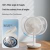 Multi-function Wireless Desktop Oscillating Electric Fan with Timer - High Power for Dormitory Use