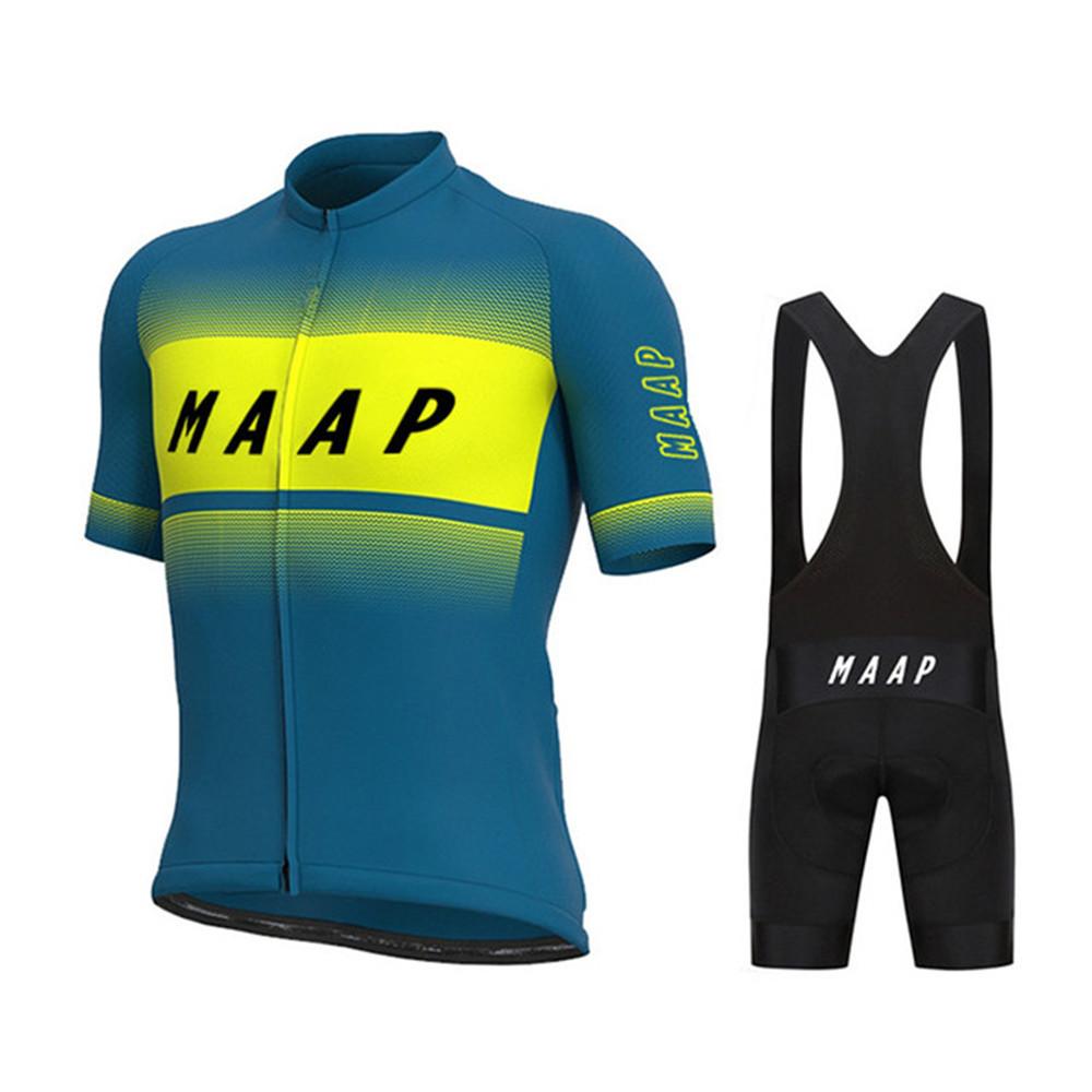 MAAP Outdoor Cycling Suit Road Mountain Bike Cycling Suit Summer Short Sleeve Overalls XXS