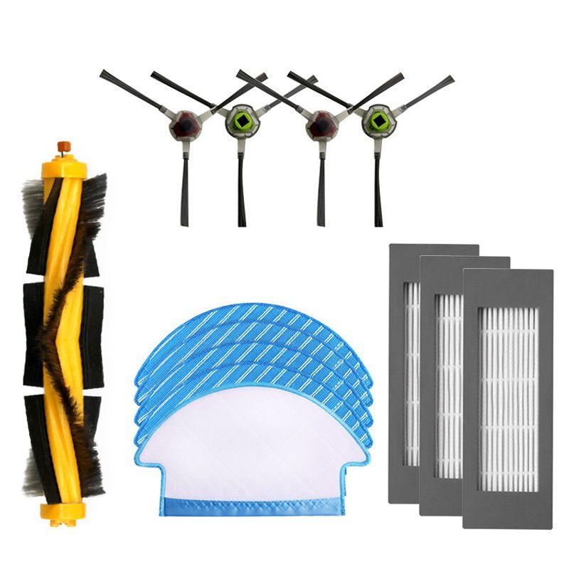 Suitable for Ecovacs Sweeping Robot Accessories Dj35 Dj36 Side Brush Main Brush Filter Cloth Bracket Cleaning Solution