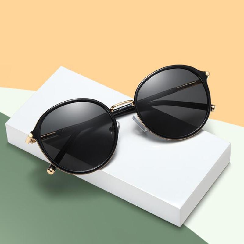 Short-sight Prescription Sunglasses Women Round Antireflection Nearsighted Sun Glasses 0 -0.5 -0.75 To -6.0