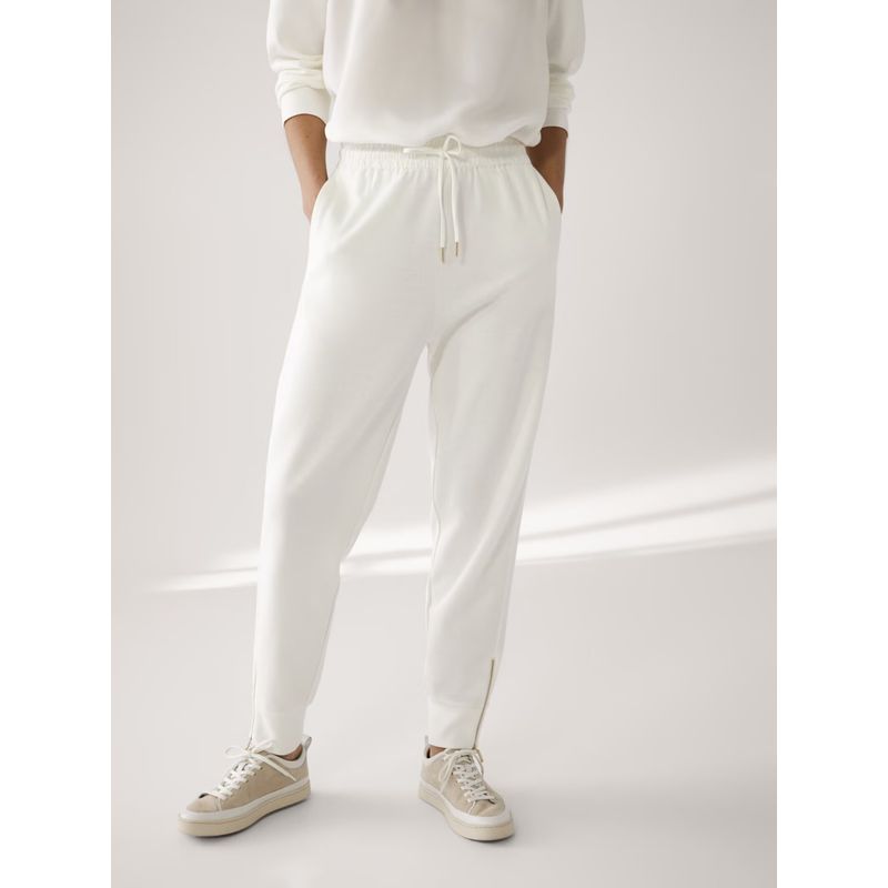 MD Fall and Winter New Arrival Zipper Hem Design Jogging Women's Pants 5067888 round-Neck Sweater 6894888