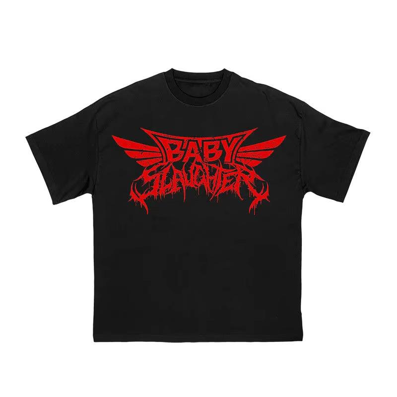 Dark Metal Rock Loose Pure T-shirt Base Layer Short-sleeved SLAUGHTER TO PREVAIL Slaughter To Russian Dead Core Band