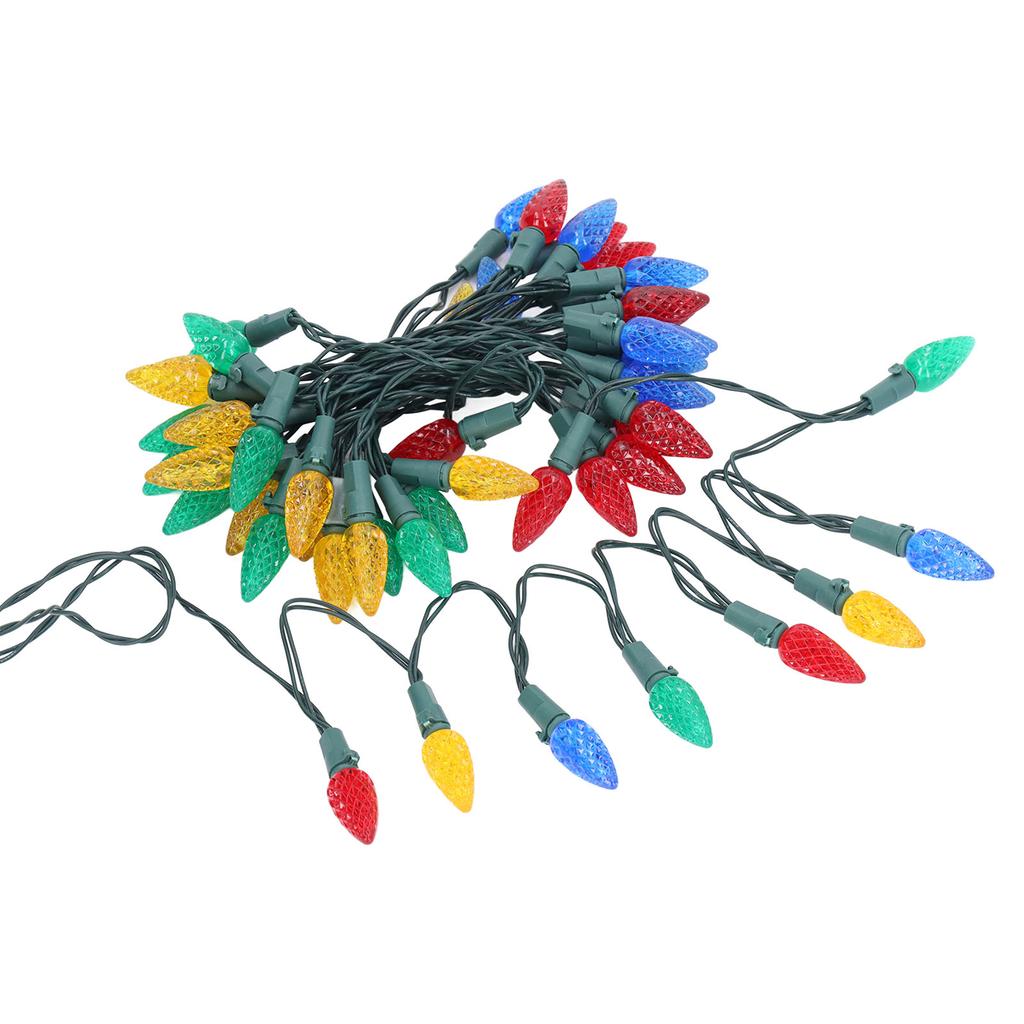 Solar Dekorative Lichter Erdbeerform Wasserdicht Kunststoff Batteriebox Betrieben Garten Lichterkette