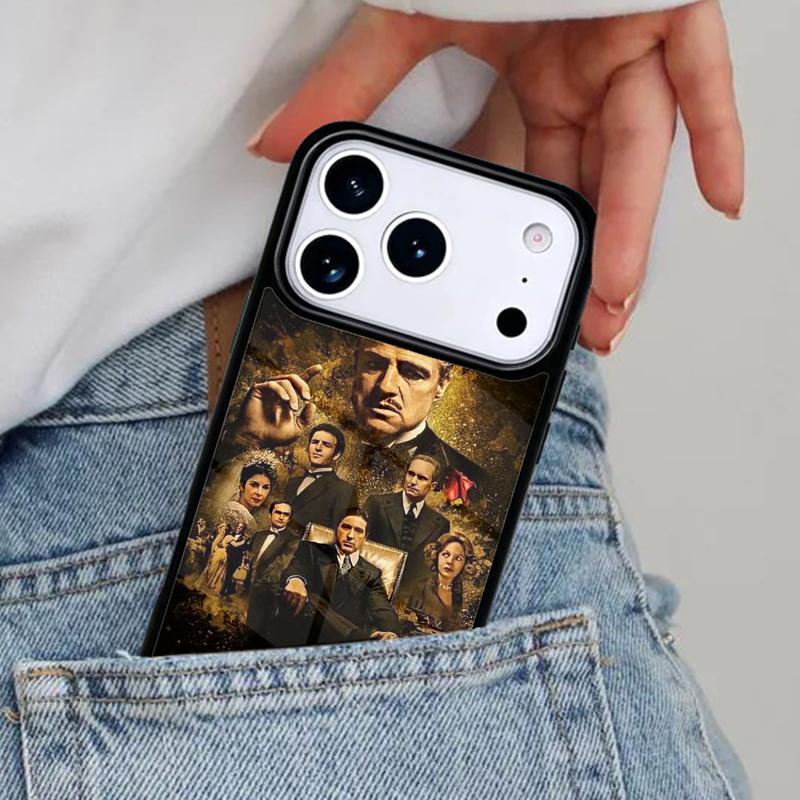 The Godfather Don Corleone Phone Case for iPhone 17ProMax 12 13 14 15 16e 17 Pro Max Plus Air Cover