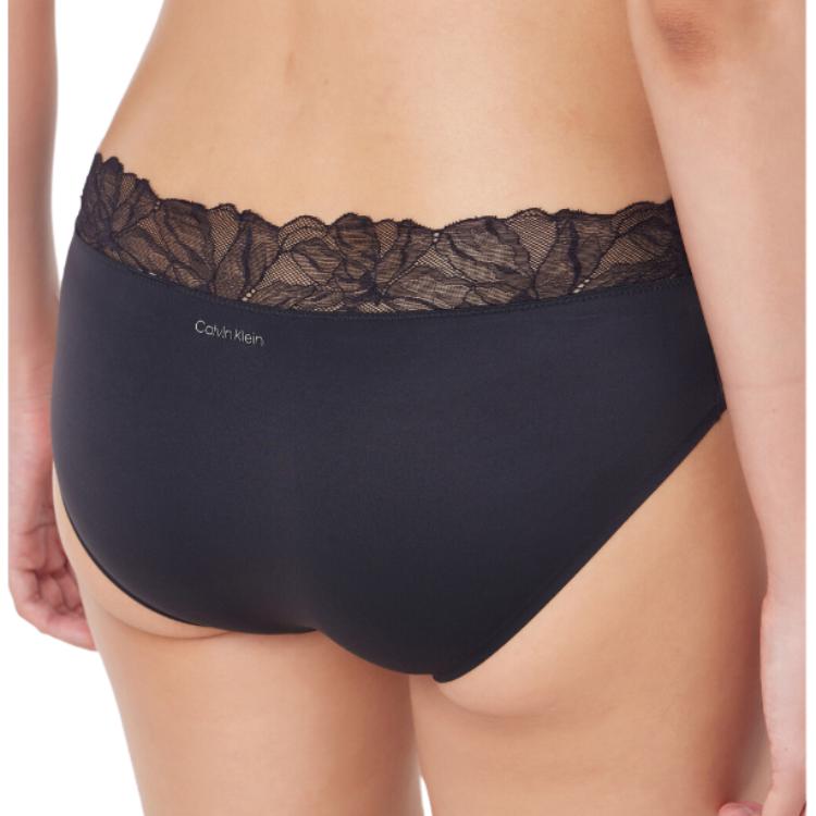 Calvin Klein Soft Comfortable Solid Color Lace Low Rise Triangle Underwear Women Underwear QF8446AD-UB1