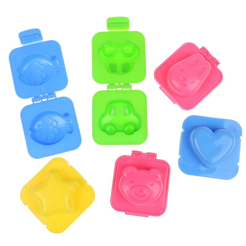 Egg Mold Cute Cartoon Baby Rice Ball Mold Egg Ring Bento Rabbit Egg Decorating